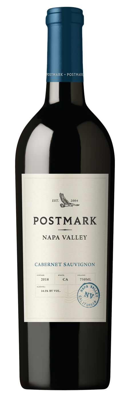 Postmark Cabernet Sauvignon bottle shot bright