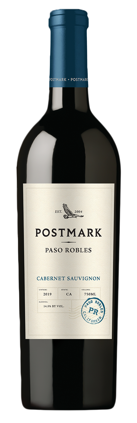 Postmark Cabernet Sauvignon bottle shot bright