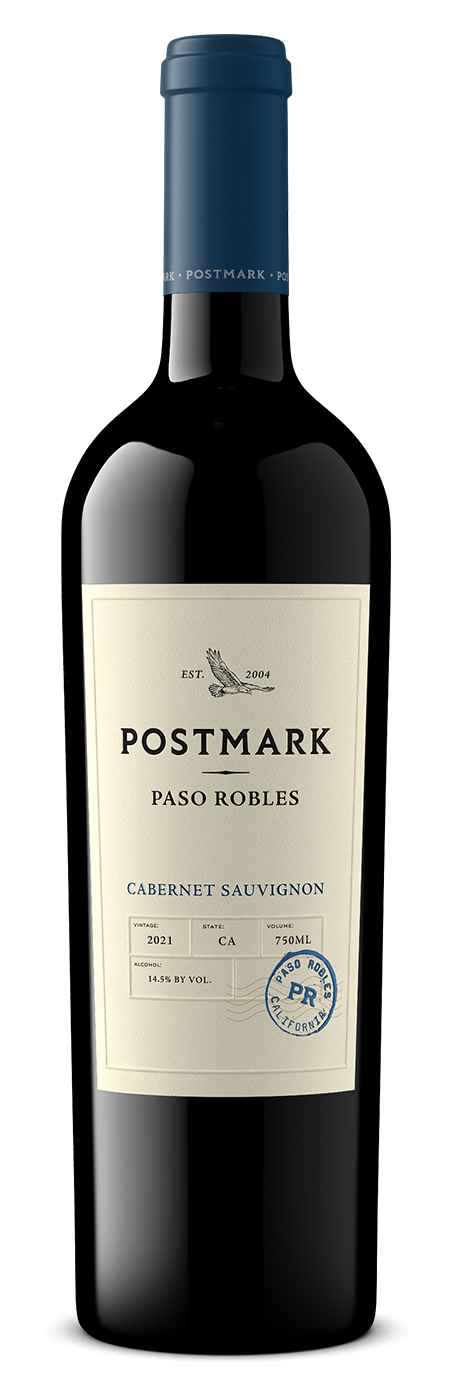 Postmark Cabernet Sauvignon bottle shot bright